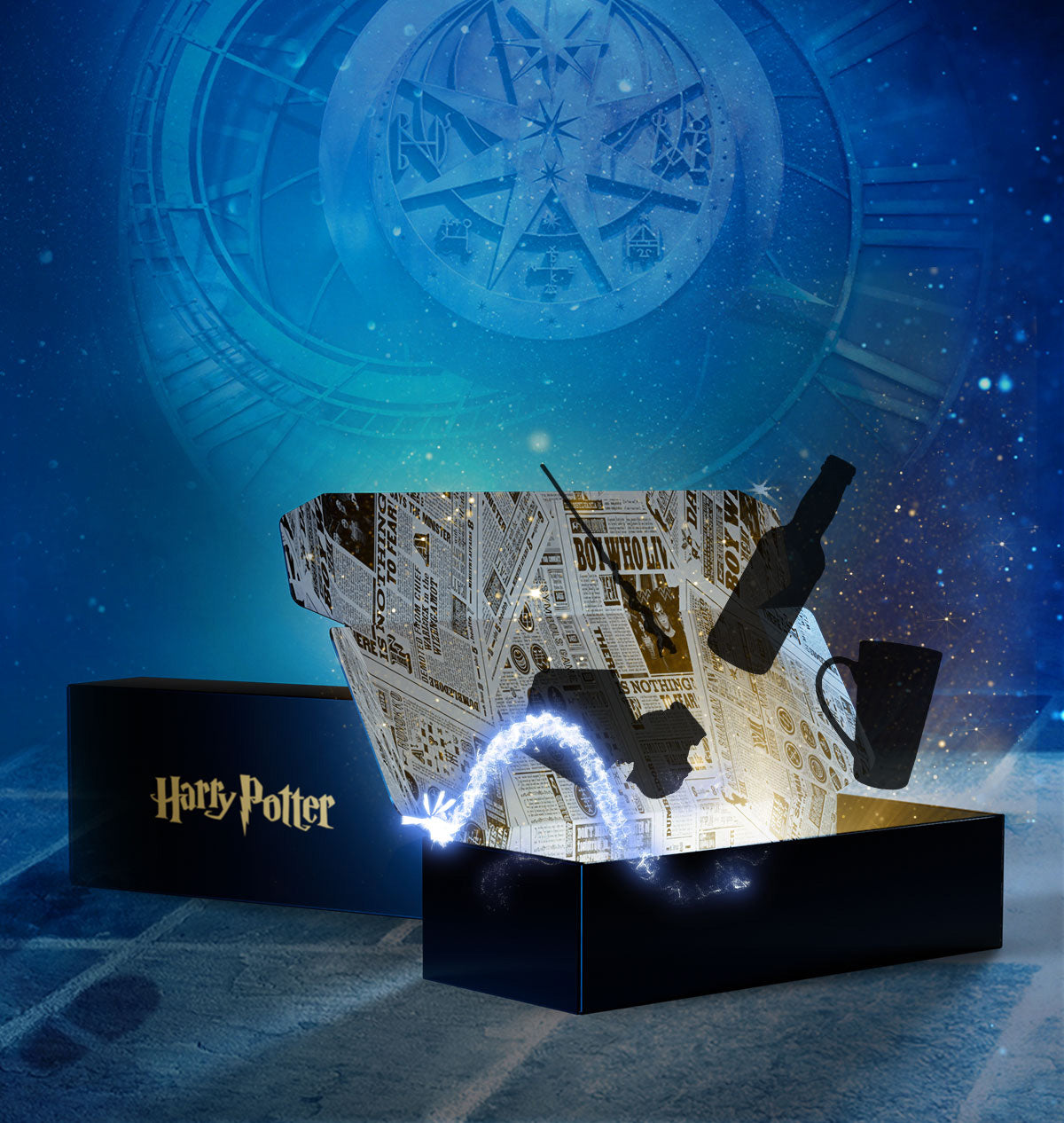 Harry Potter Mystery Box with 8 Magical Collectibles | Wizarding World Gifts