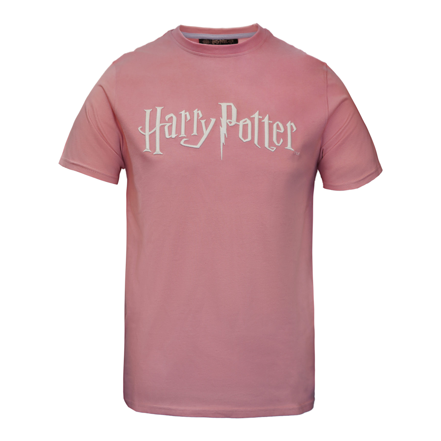 Harry Potter Pastel Pink T-Shirt with Embroidered Logo | New York Exclusive