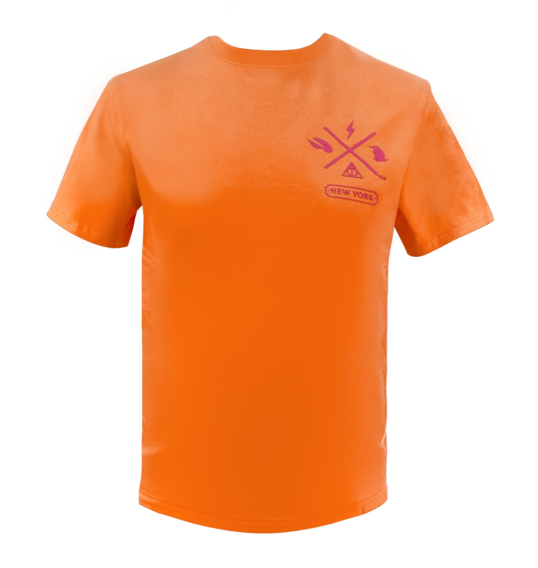 Harry Potter NYC Apricot Cotton T-Shirt | Wizarding World Logo