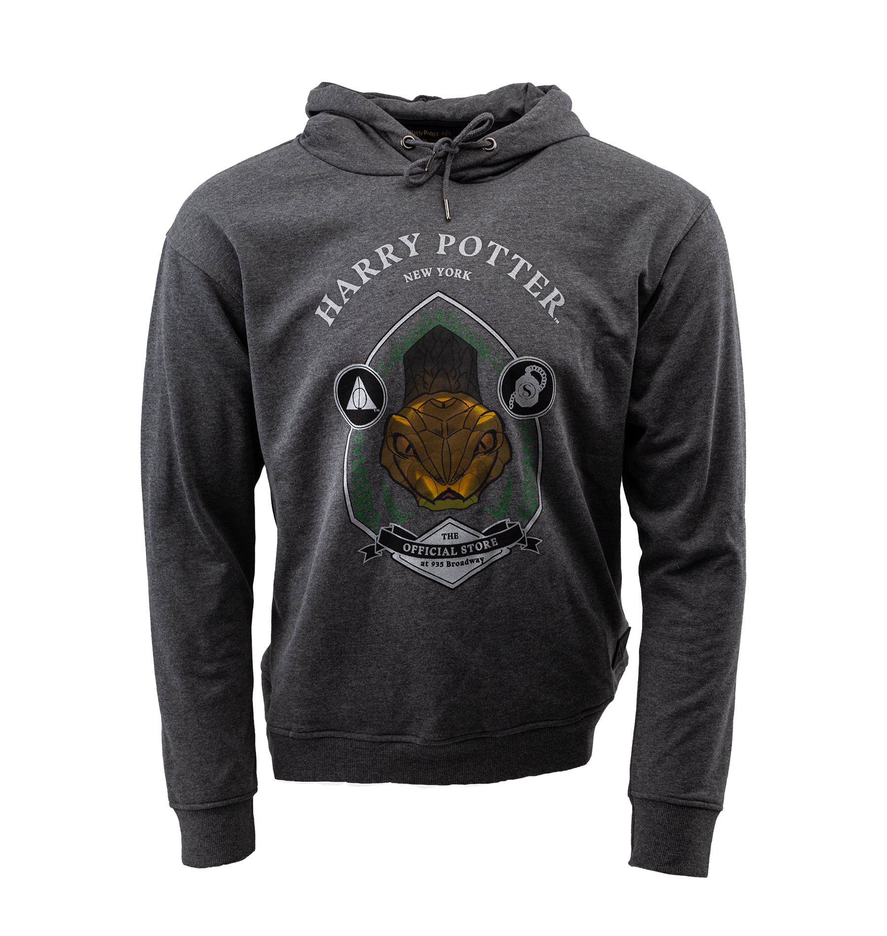 Harry Potter NYC Nagini Hoodie | Dark Gray Unisex Hooded Sweatshirt