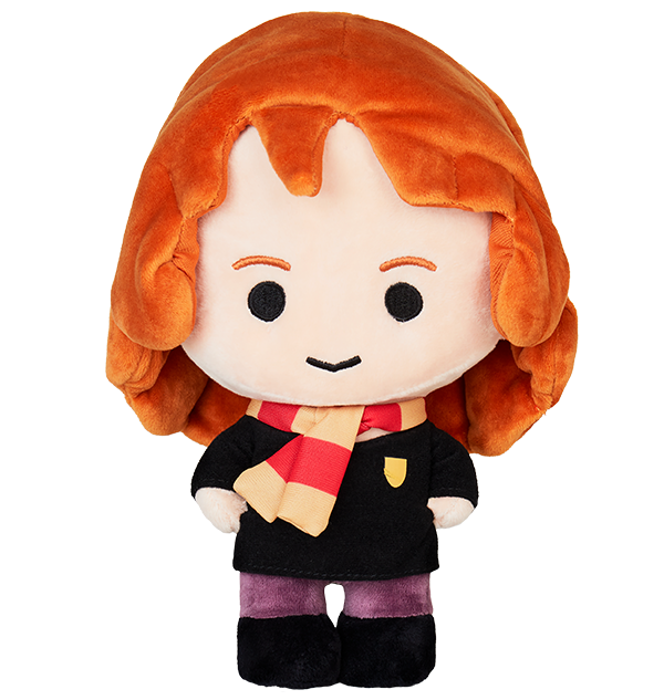 Hermione Granger Plush Toy with Gryffindor Scarf | Kawaii Harry Potter Gift
