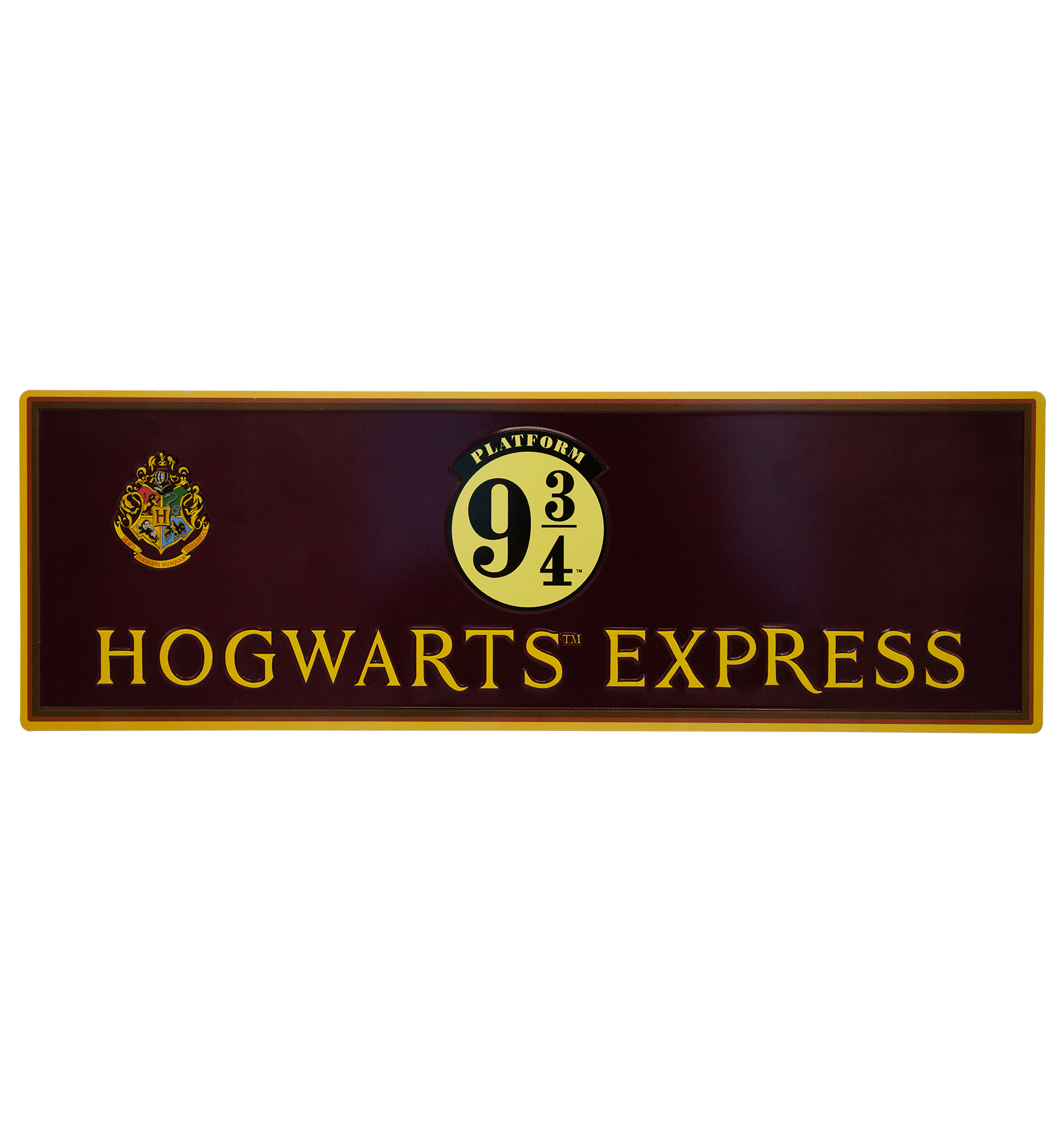 Hogwarts Express Platform 9 3/4 Sign | Harry Potter Home Decor