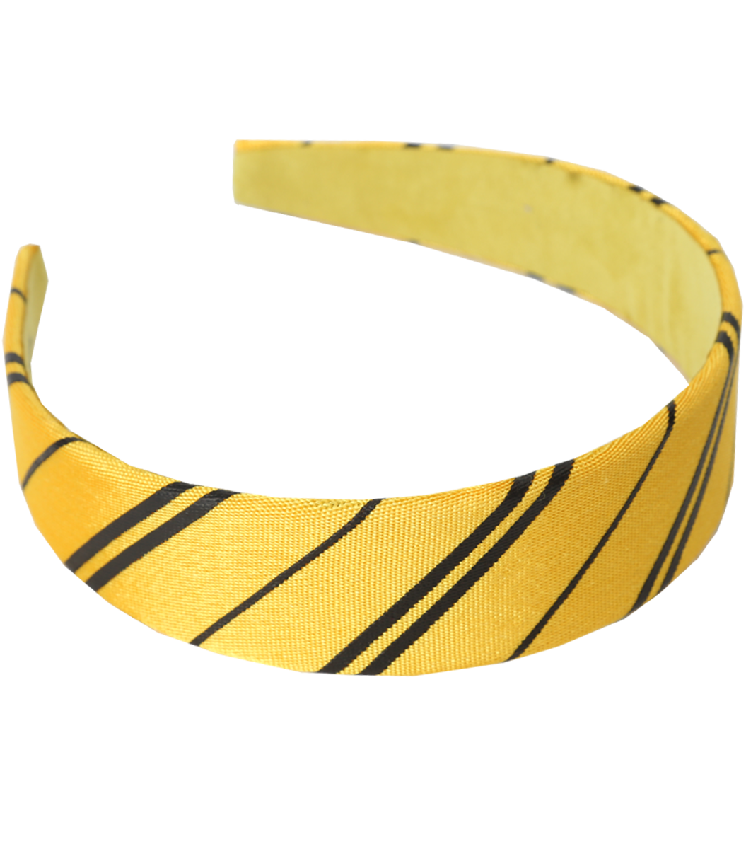 Hufflepuff Striped Headband in Yellow & Black | Harry Potter Accessory