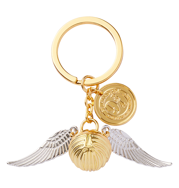 Golden Snitch Keyring for Harry Potter Fans | 3D Replica Charm