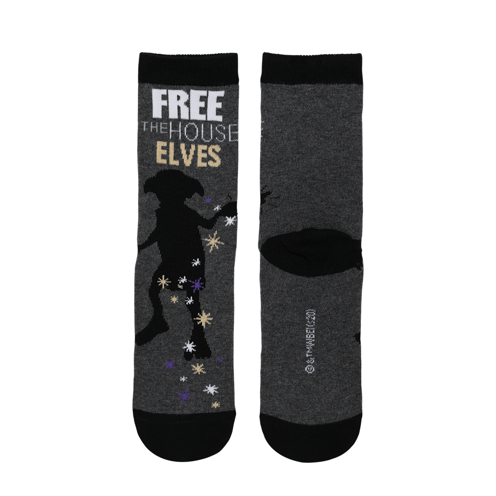 Harry Potter Dobby Socks 3-Pack with Free Elf Designs | S/M & M/L