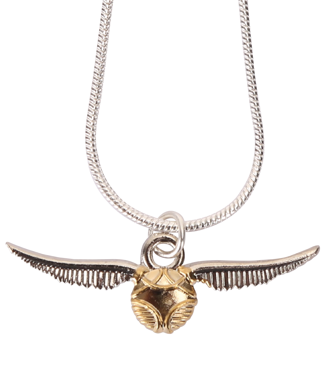 Golden Snitch Necklace in Silver & Gold | Harry Potter Jewelry