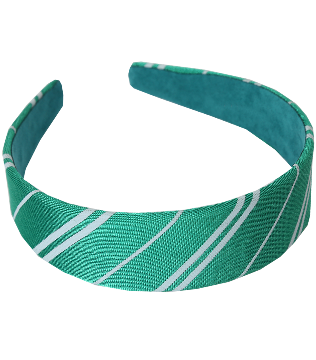 Slytherin Striped Headband for Women | Harry Potter Inspired Accessory