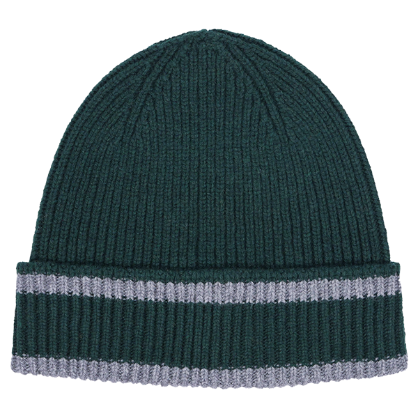 Wool Slytherin Beanie from Harry Potter | Lochaven Knit