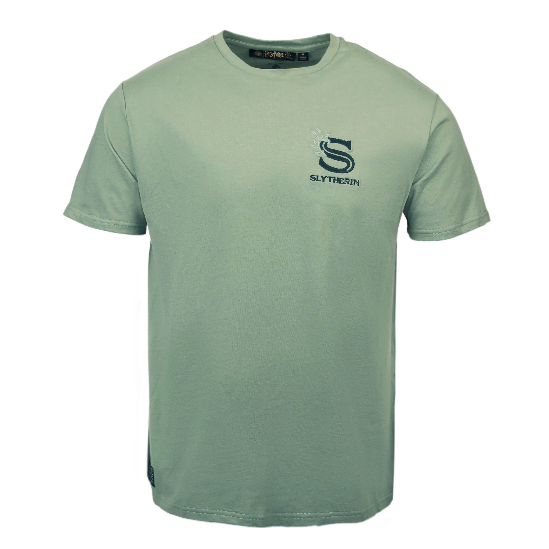 Slytherin House Mascot T-Shirt | Vintage Cotton Crew Neck