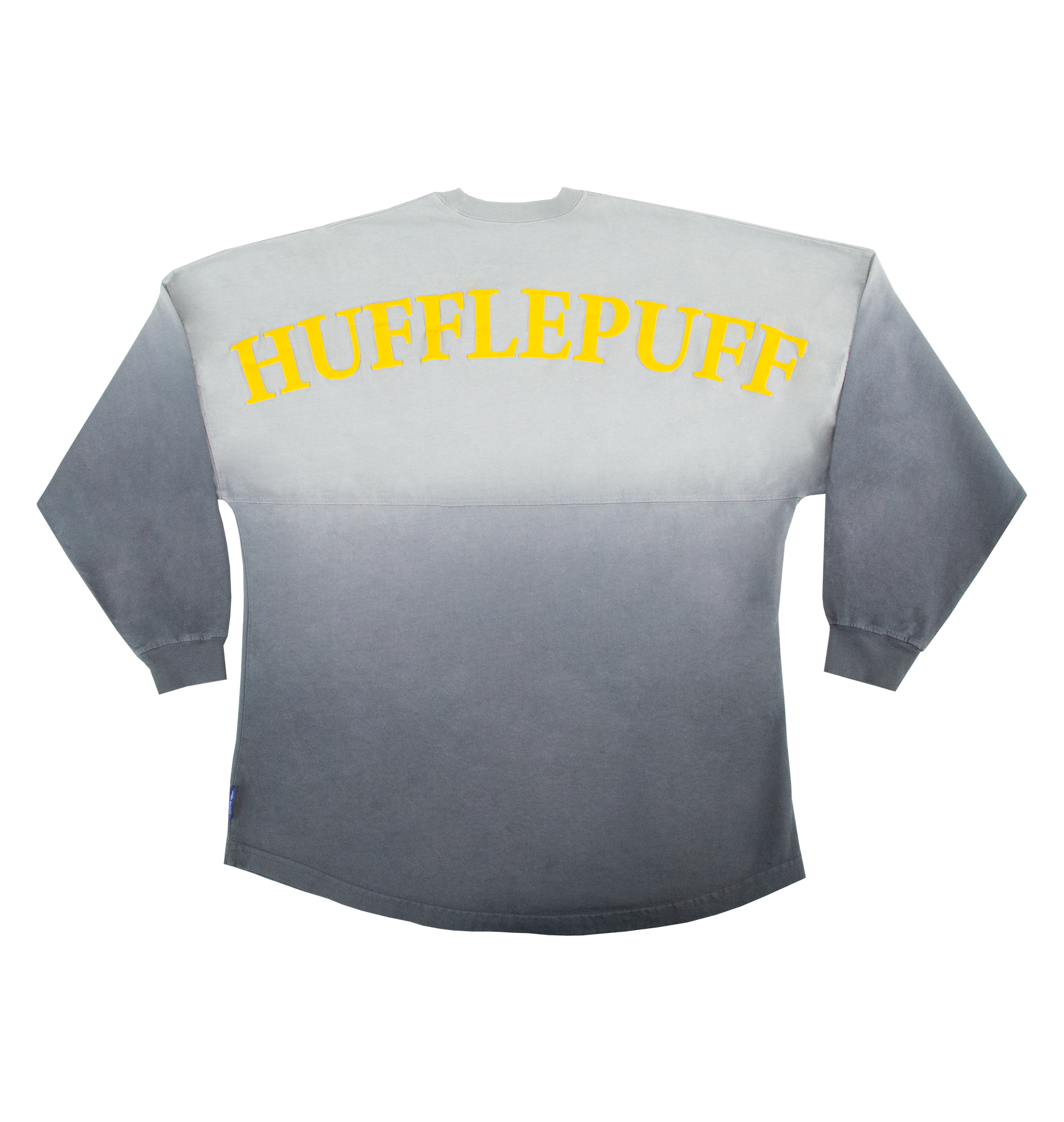 Hufflepuff House Spirit Jersey | Long Sleeve Faded Grey Harry Potter